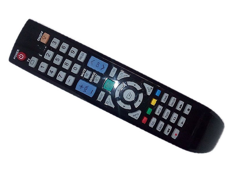JustFine Replaced Remote Control Compatible for Samsung PN63B550T2FXZC LN40B630N1FXZX LN40B530P7FXZA PN58A550 LN52B530P7FXZA LN40A630M1F TV - Image 1